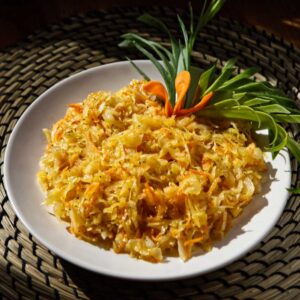 Restaurant Relax Greenpoint NYC Salads Sauerkraut