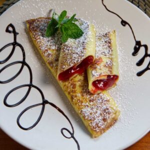 Restaurant Relax Greenpoint NYC Crepes Strawberry