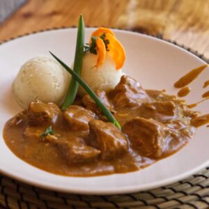 Restaurant Relax Greenpoint NYC Entrees Beef Goulash