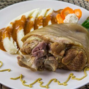 Restaurant Relax Greenpoint NYC Entrees Pork Hocks