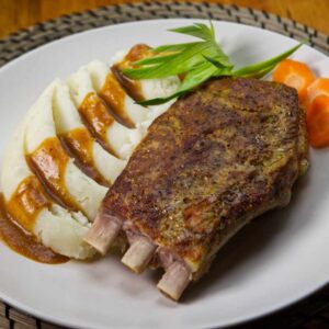 Restaurant Relax Greenpoint NYC Entrees Spare Ribs