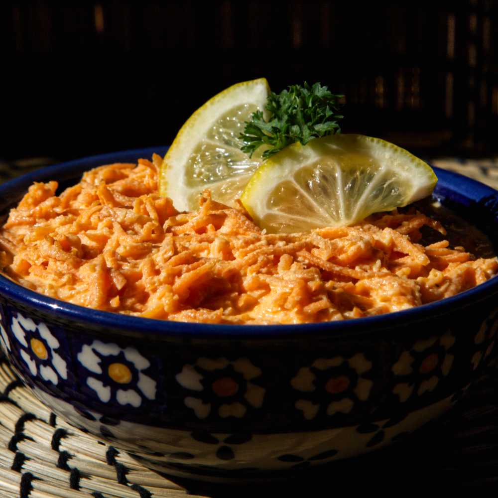 Restaurant Relax Greenpoint NYC Salads Carrots Horseradish