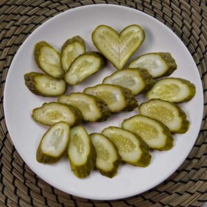 Restaurant Relax Greenpoint NYC Salads Cucumber Dill Pickles