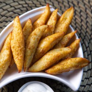 Restaurant Relax Greenpoint NYC Side Potato Dumplings