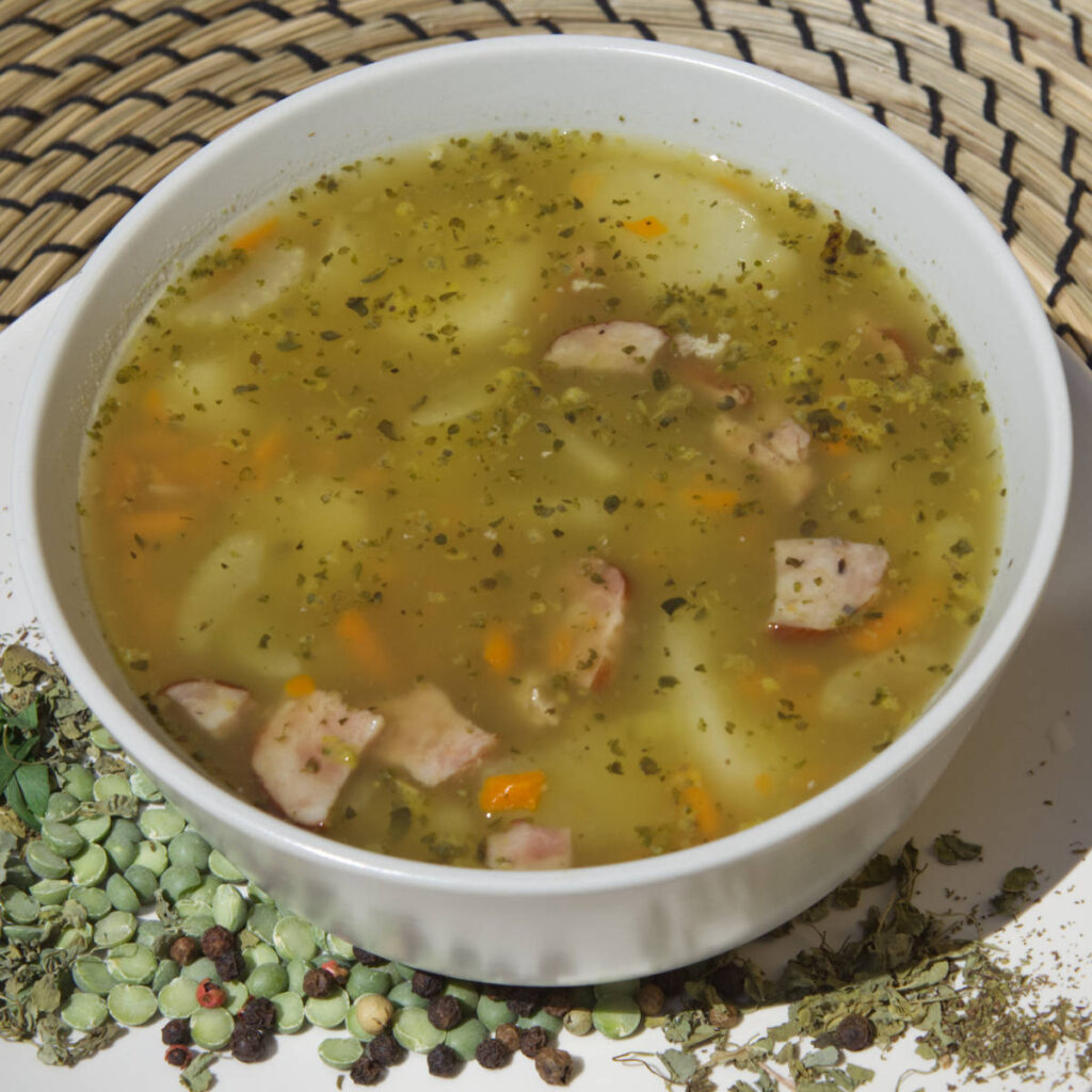 Restaurant Relax Greenpoint NYC Soup Green Pea