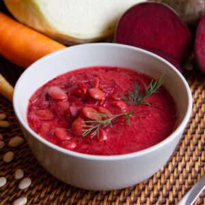 Restaurant Relax Soup Ukrainian Borscht