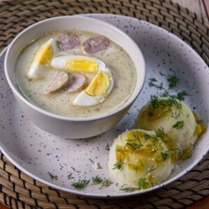 Restaurant Relax White Borscht