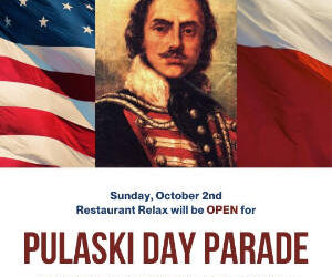 Pulaski Day Parade we are OPEN