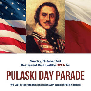 Pulaski Day Parade we are OPEN