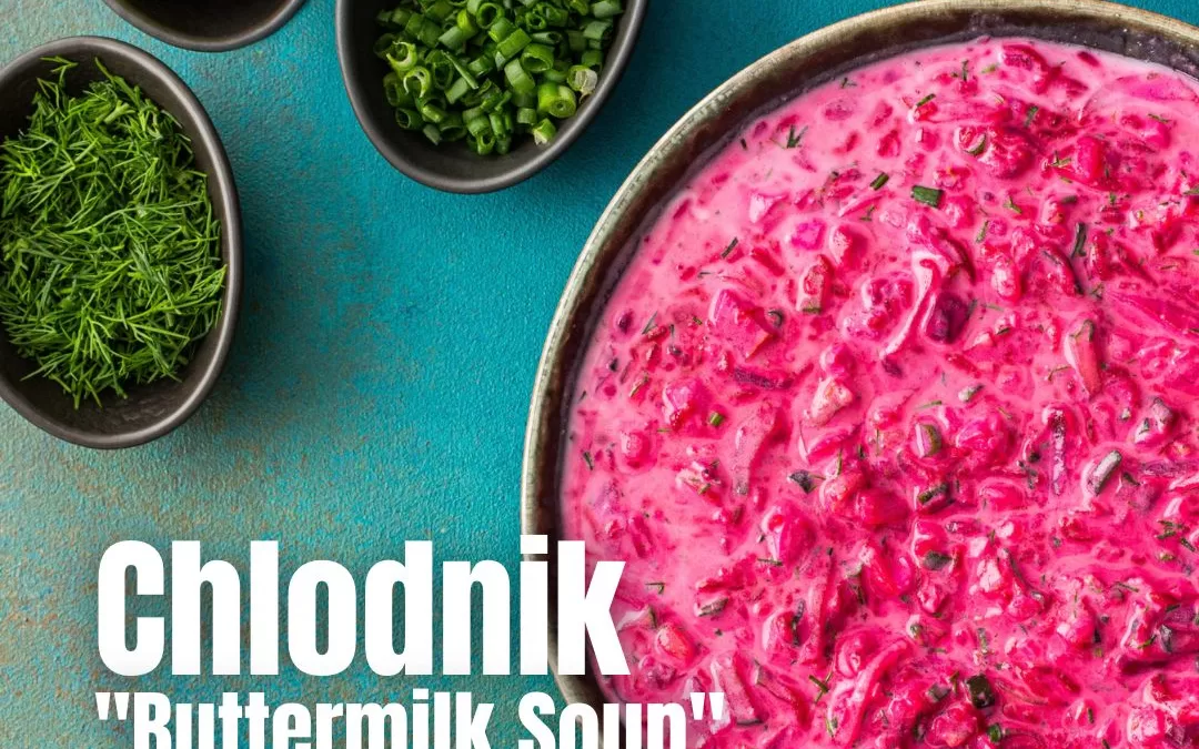 “Chłodnik” Traditional Polish Cold Beet Soup