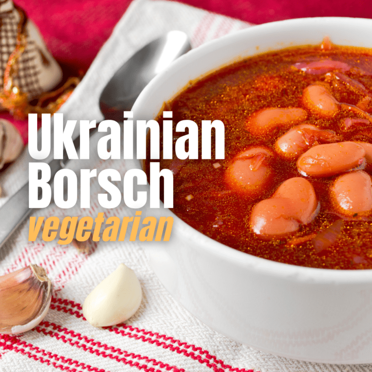 Hearty and Flavorful Vegetarian Borscht