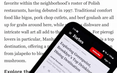 Forbes knows how to Relax