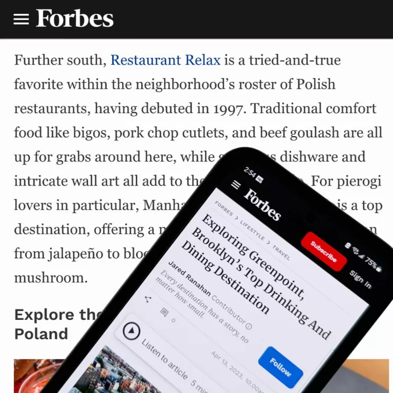 Forbes knows how to Relax