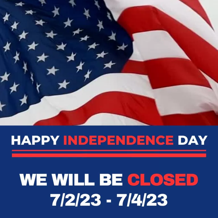 4th of July CLOSED