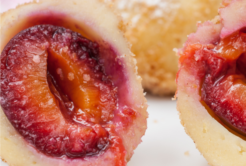 Dumplings with Plums