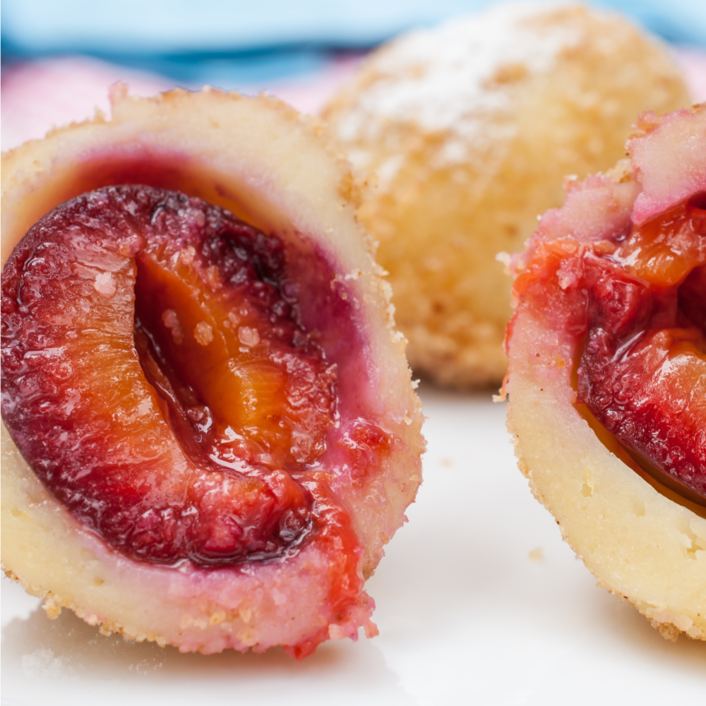 Restaurant Relax, Greenpoint, NYC - Dumplings with Plums