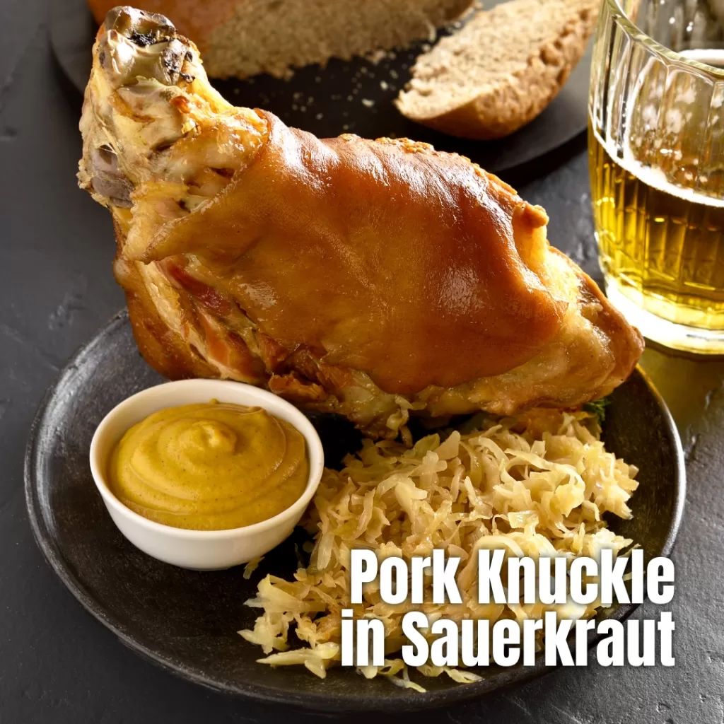 Restaurant Relax Pork Knuckles & Sauerkraut