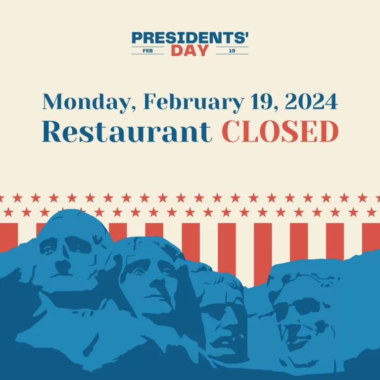 Presidents’ Day Closed