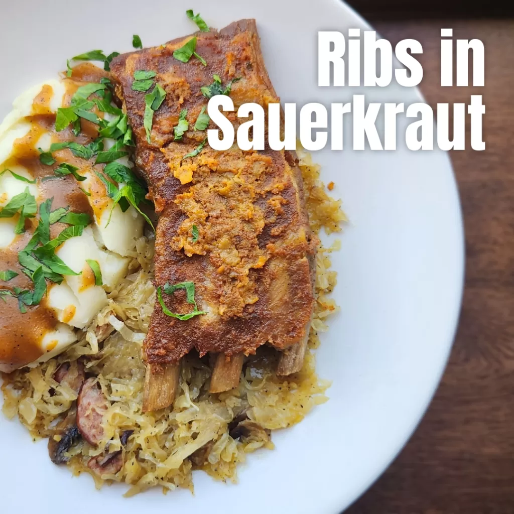 Pork Ribs & Sauerkraut from Restaurant Relax