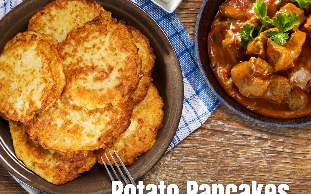 Golden brown discs of savory deliciousness