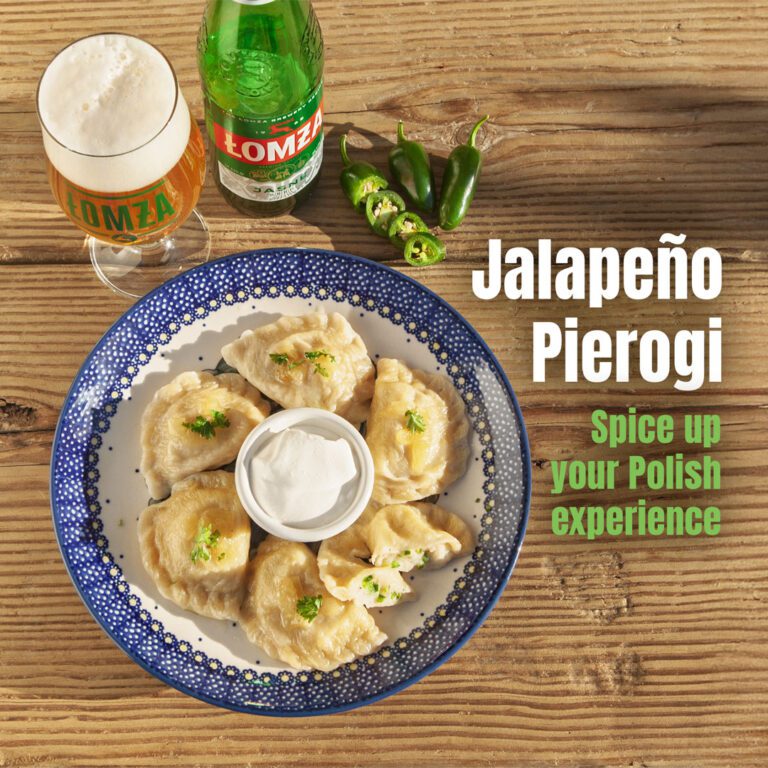 Spice up your Polish experience with our Jalapeño Pierogi!