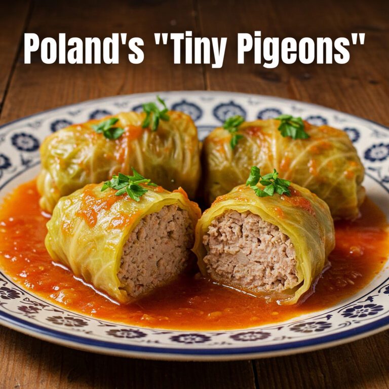 Gołąbki: Poland’s “Tiny Pigeons” with not a bit of pigeon in them.
