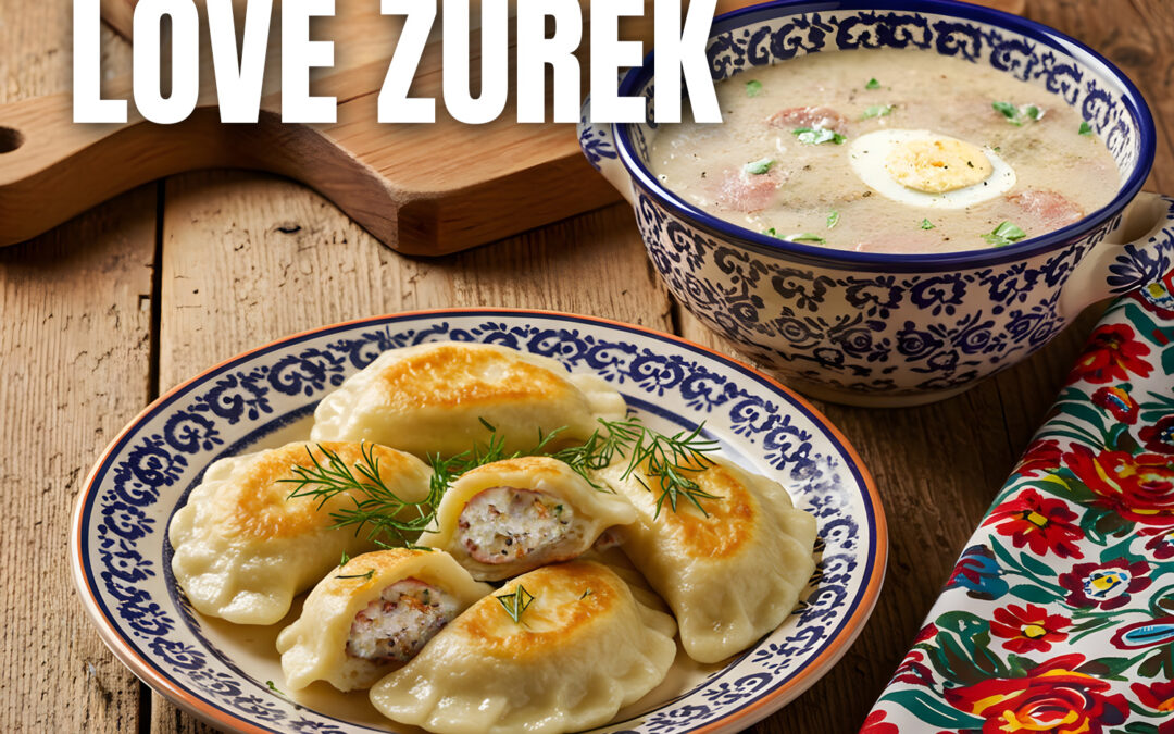 Potato & Kielbasa Pierogi LOVE ŻUREK