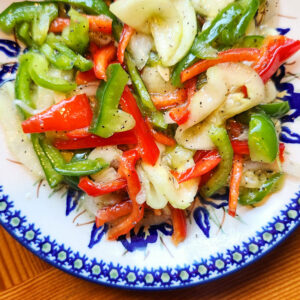 Restaurant Relax Greenpoint NYC Salads Bell Pepper
