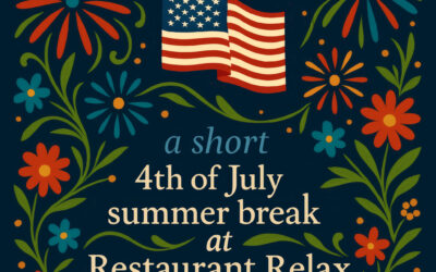 A short summer break at Restaurant Relax