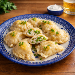 Restaurant Relax - Jalapeno pierogi