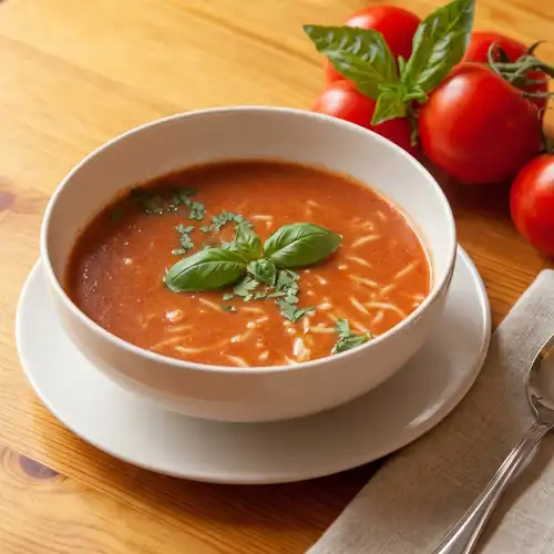 Tomato Soup at Restaurant Relax in Greenpoint