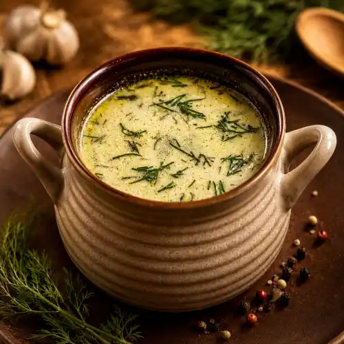 Traditional Polish Pickle Soup – Zupa Ogórkowa at Relax in Greenpoint