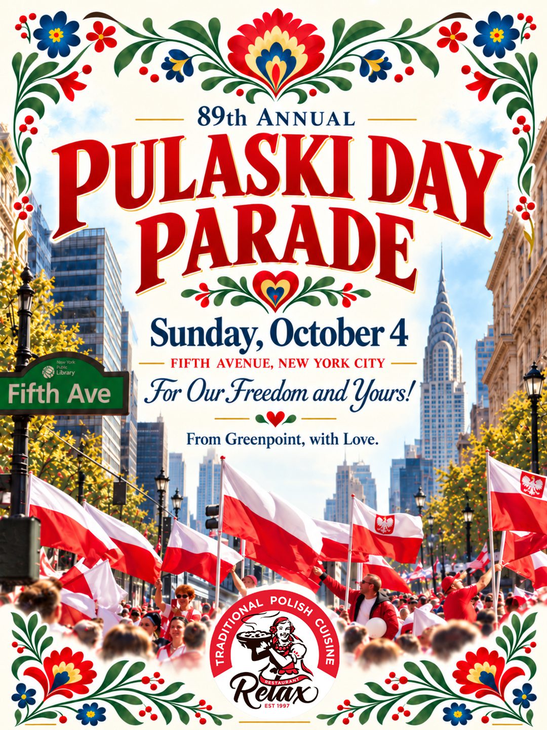 89th Annual Pulaski Day Parade